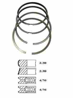 PIERŚCIENIE PERKINS 41158113 V8.540 107,95 MM 108M-7240