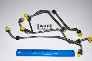 KOMPLET PRZEWODÓW WTRYSKIWACZY PERKINS 4-CYL.