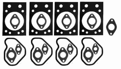 ZESTAW USZCZELEK SILNIKA GÓRNY C-360 MINI METALOWY-2812