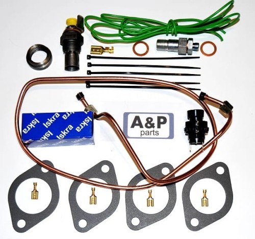 ZESTAW ŚWIECY ŻAROWEJ ISKRA 2666108 DO URSUS C-360-15493