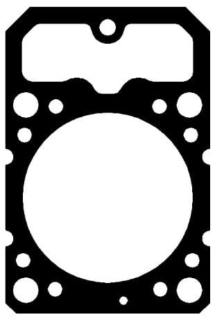 USZCZELKA GŁOWICY SILNIK WD614  STALITOWA -9374