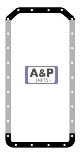 USZCZELKA MISY OLEJU SILNIK XINCHAI 490B NB485 -9440