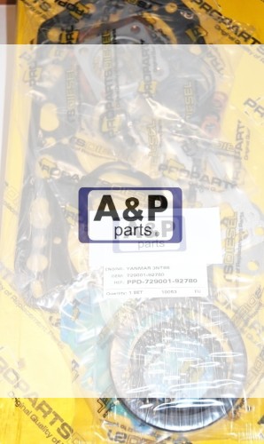 ZESTAW USZCZELEK SILNIKA YANMAR 3TNV88 3TNE88-15091