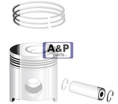 TŁOK SILNIKA KPL. Z PIERŚCIENIAMI 84MM YANMAR 025