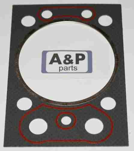 USZCZELKA GŁOWICY 1,5 SILIKON ZETOR UR I 69010572-13708