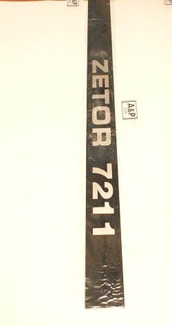 KOMPLET NAKLEJEK EMBLEMATÓW ZETOR 7211-15324