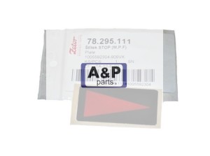 EMBLEMAT NAPIS NAKLEJKA GAZU 78295111 ZETOR UR III