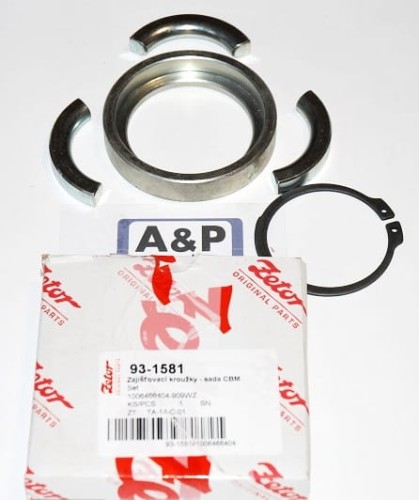 ZESTAW PIERŚCIENI ZACZEPU PRZESUWNEGO ZETOR 931581-15814