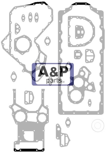 BOTTOM GASKET SET / ZESTAW USZCZELEK PERKINS 1106D-22332