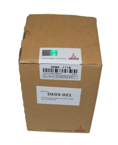 FILTR OLEJU 02931119 ORYGINAŁ DEUTZ WKŁAD  -23317