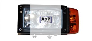 REFLEKTOR PRZEDNI WESEM Z KIERUNKIEM LEWY H4 4F