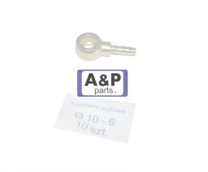 KOŃCÓWKA OCZKOWA PALIWA 10MM