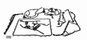 ZESTAW USZCZELEK DOLNY BLOKU CAT.3306-K2 