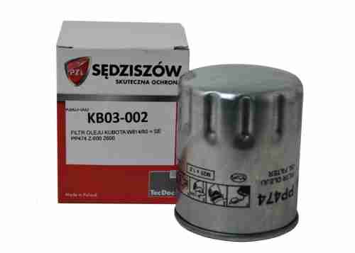 FILTR OLEJU KUBOTA W814/80 = SE PP474 Z-600-24514