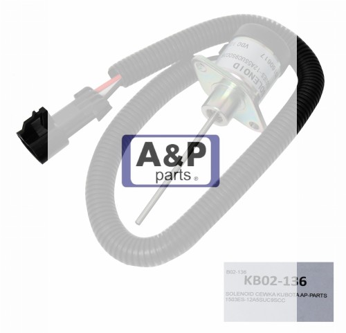 SOLENOID CEWKA KUBOTA AP-PARTS 1503ES-12A5SUC9S-24724