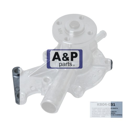 POMPA WODY KUBOTA AP-PARTS 15881-73030-24745