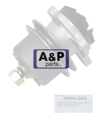POMPA WODY KUBOTA AP-PARTS 15321-73032-24736