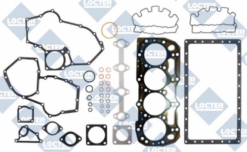 ZESTAW USZCZELEK SILNIKA PERKINS SERIA 400 METAL-24763