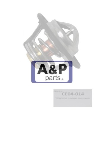 TERMOSTAT  CUMMINS QSB 5256423-25019
