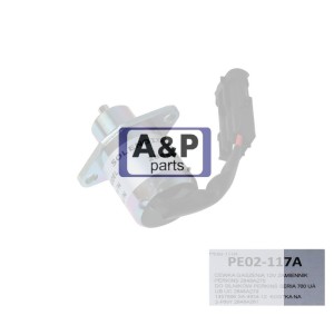 SOLENOID CEWKA GASZENIA 12V PERKINS SERIA 700 