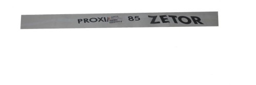 EMBLEMAT NAKLEJKA ZETOR PROXIMA 85 PRAWA 65802016-25352