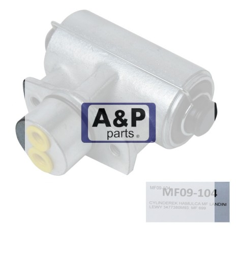 CYLINDEREK HAMULCA MF LANDINI LEWY 3477380M93 -25500