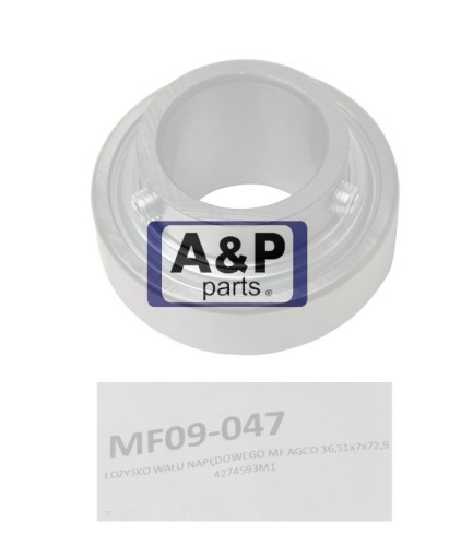 ŁOŻYSKO WAŁU NAPĘDOWEGO MF AGCO 36,51x7x72,9-25869