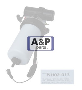 POMPKA Z FILTREM CNH NEW HOLLAND ELEKTRYCZNA  