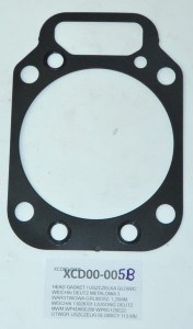 USZCZELKA GŁOWICY WEICHAI DEUTZ METALOWA 1,25MM