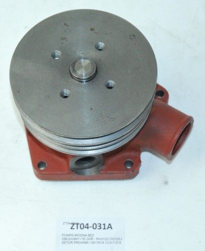 POMPA WODNA BEZ OBUDOWY ZETOR PROXIMA 13017019-26020