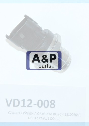 PRESSURE SENSOR BOSCH / CZUJNIK CIŚNIENIA BOSCH -26314