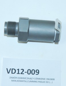 PRESSURE VALVE/ ZAWÓR OGRANICZAJĄCY CIŚNIENIE 