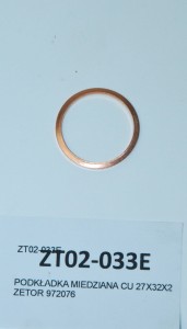 PODKŁADKA MIEDZIANA 27X32X2 972076