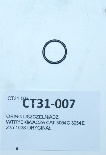 ORING USZCZELNIACZ WTRYSKIWACZA CAT 3054 275-1038-26814