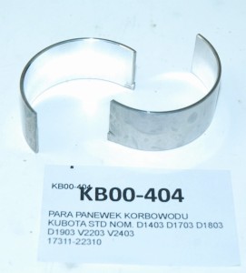 PARA PANEWEK KORBOWODU KUBOTA STD NOM.V2203