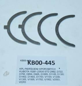KPL PIERŚCIENI OPOROWYCH KUBOTA 15261-23530 STD