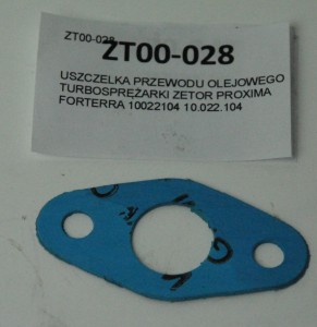 USZCZELKA PRZEWODU TURBOSPRĘŻARKI 10022104
