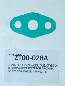USZCZELKA PRZEWODU TURBOSPRĘŻARKI 10022121