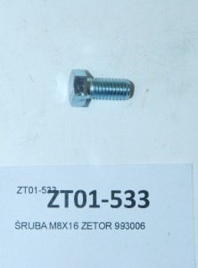 ŚRUBA M8X16 ZETOR 993006