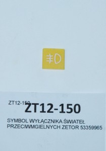 SYMBOL WYŁĄCZNIKA ŚWIATEŁ PRZECIWM. ZETOR 53359965