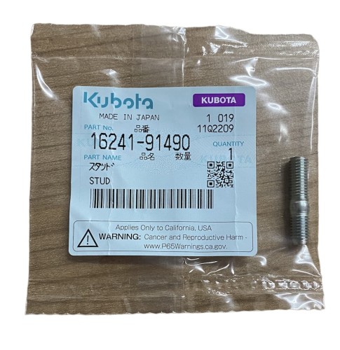 SZPILKA ORYGINAŁ KUBOTA D1105 16241-91490-27437