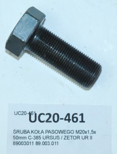 ŚRUBA KOŁA PASOWEGO M20x1,5x 50mm C-385 89003011