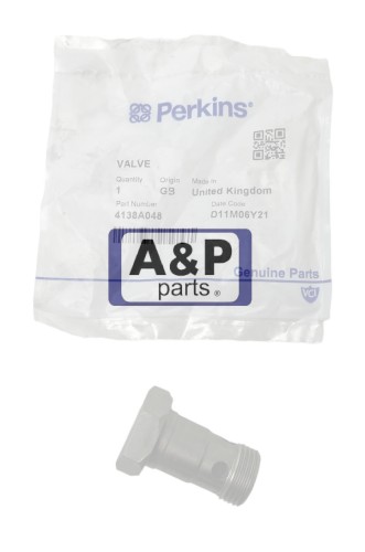 ZAWÓR POMPY OLEJU ORYGINAŁ PERKINS 700 4138A048-28152