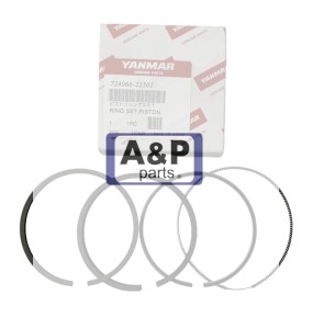 PIERŚCIENIE TŁOKOWE ORYGINAŁ YANMAR 2TR13 STD NOM.