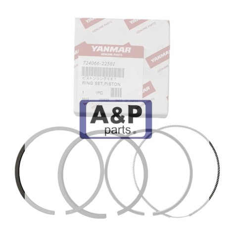 PIERŚCIENIE TŁOKOWE ORYGINAŁ YANMAR 2TR13 STD NOM.-27553