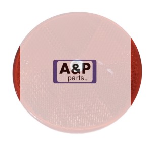 ODBLASK CZERWONY FI 80 1 OTWÓR ZETOR 977384