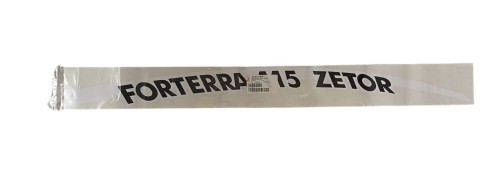 EMBLEMAT NAKLEJKA ZETOR FORTERRA 115 PRWA 29802006-28022