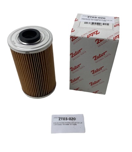 WKŁAD FILTRA HYDRAULIKI ZETOR ORYGINAŁ 70114566-28499