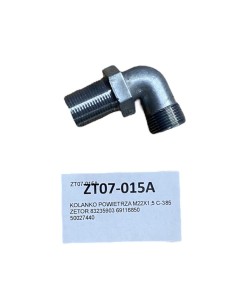 KOLANKO POWIETRZA M22X1,5 83235903