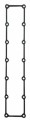 GASKET /  USZCZELKA KOLEKTORA SSĄCEGO CUMMINS 6BT -6342